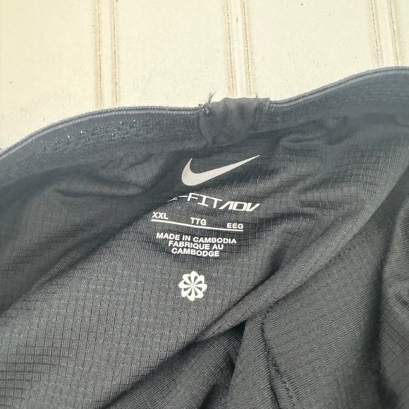 NEW Nike Men's Running Shorts XXL Standard Fit 2" Length Black - Picture 10 of 11